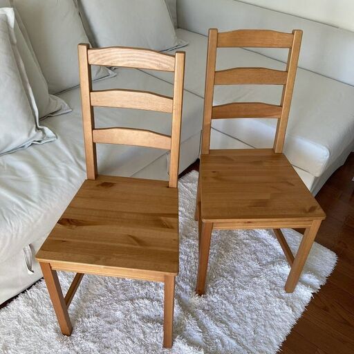 IKEA JOKKMOKK ヨックモック チェア 2脚セット 北欧 無垢材 IKEA JOKKMOKK ヨックモック チェア 2脚セット 北欧 無垢材 IKEA