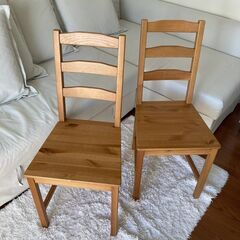 IKEA イケア JOKKMOKK ヨックモック 椅子 2脚セット
