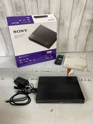 [2020年製]SONY　ソニー　ブルーレイ/DVDプレイヤー　BDP-S6700　※リモコン付※Wi-Fi機能内蔵