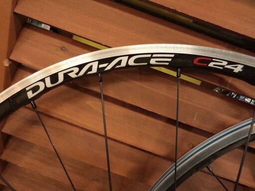 【愛品倶楽部柏店】SHIMANO(シマノ) ホイール前後セット DURA-ACE C24 愛品倶楽部柏店】SHIMANO(シマノ) ホイール前後セット DURA-ACE C24