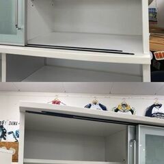 【愛品館 江戸川店】エコーファニチャー キッチンボード 食器棚 ID:159-018188-007 