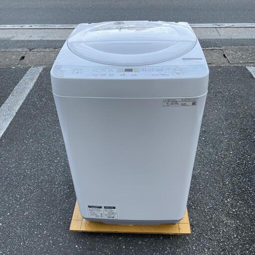 洗濯機 シャープ 2019年製 6kg ES-GE6C - 生活家電