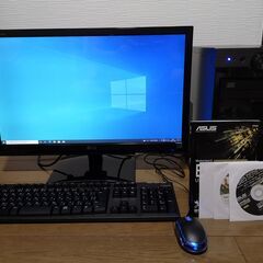 値下げ) 美品！デスクトップパソコン Win10pro 64bi...