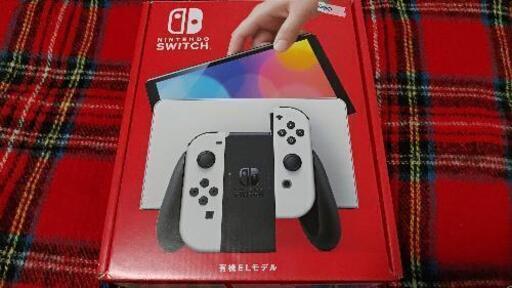 【取引終了】新型Switch 有機ELモデル 本体 白 未開封
