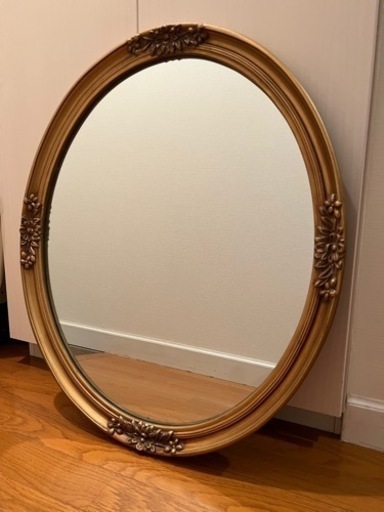 アンティークミラー 鏡 壁掛け可能 円形 | www.jupitersp.com.br