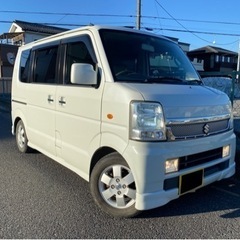 車検たっぷり ターボ スズキ エブリィ ワゴン テレビ ナビ パ...