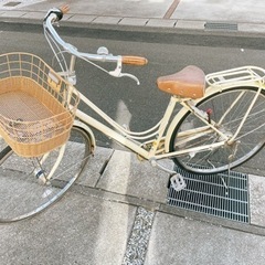 【街乗り】カジュナ 自転車 パンク 錆あり