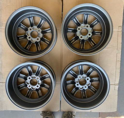 ワタナベ　14インチ RBFタイプ 6j ＋35 PCD100 4穴