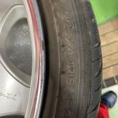 225/40R18タイヤとホイール4本セット