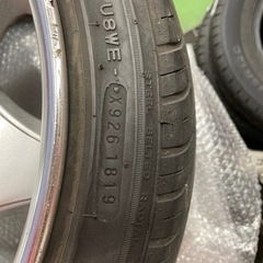 225/40R18タイヤとホイール4本セット