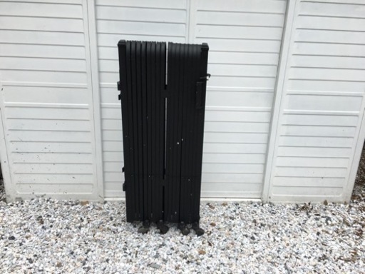 ◎アコーディオン門扉 約4m アルミ門扉 伸縮門扉 片開き アルミ門扉