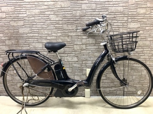 感謝祭SALE 東京23区配達無料　バッテリー2個付き　新基準　ヤマハ　パスラフィーニ　6Ahと4Ah 電動自転車☆中古☆BS☆ 26