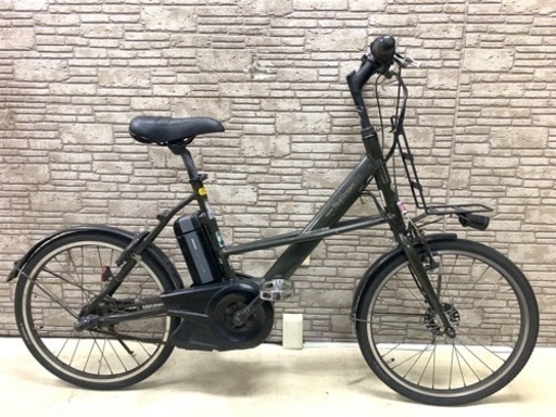 感謝祭SALE 東京23区配達無料　新品バッテリー　新基準 ブリヂストン　リアルストリームミニ　8.9Ah 電動自転車 中古自転車　小径20☆