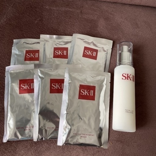 【大特価‼️定価の半額】SK-II フェイシャル トリートメント マスク 6枚 乳液 セット