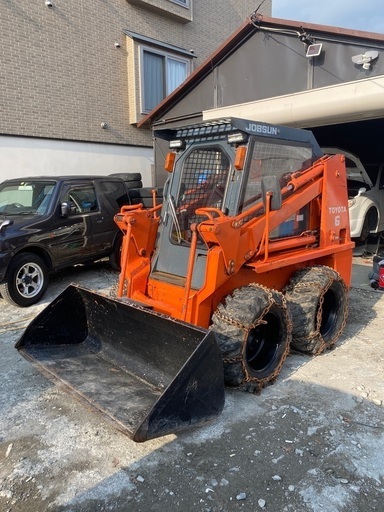程度良し】ジョブサン ジョブサン6 ボブキャット ローダー 除雪機
