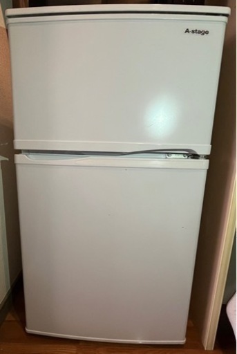 2ドア冷凍/冷蔵庫　90L