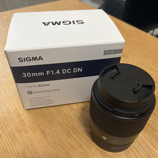 【箱有・保護フィルタ付】SIGMA 30mm F1.4 DC DN | Contemporary C016 | Sony Eマウント
