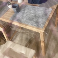 【ネット決済・配送可】IKEAダイニングテーブル