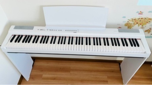 （※値下げしました）YAMAHA P-125WH ヤマハ スタンド付き