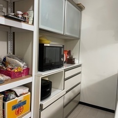 綾野製作所 食器棚　幅140cm(値下げ交渉可、配送料込)