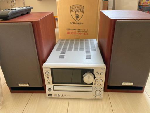 《値下げ》ONKYO コンポ　スピーカー　CD USB HDD