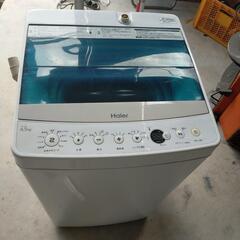 Haier4.5キロ洗濯機