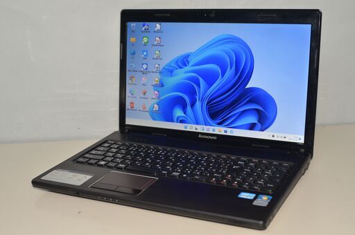 最新Windows11+office 爆速SSD128GB LENOVO G570 i5-2410M/メモリ4GB/15.6インチ/DVDマルチ/カメラ/HDMI/無線/テンキー/便利なソフト多数