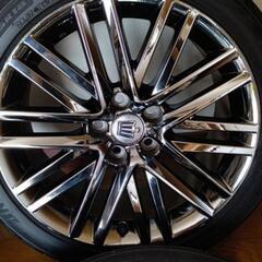 21クラウン  18インチ 純正ホイール&タイヤ４本セット 