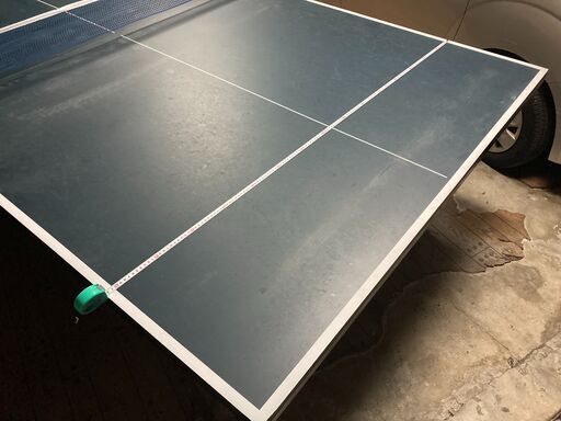 沖縄県内配達無料 中古 本格 国際規格 業務用 卓球台 ラケット ボール