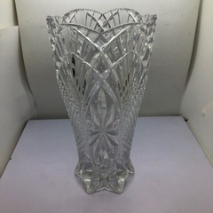 ガラス(クリスタル?) 花瓶