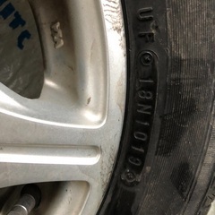 155/65R13スタッドレスタイヤ ホイール付き