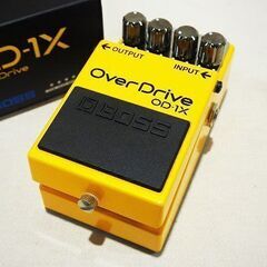 【苫小牧バナナ】BOSS/ボス OD-1X OverDrive オーバードライブ ギター用エフェクター デジタル信号処理技術、MDPテクノロジー採用 動作品♪ 苫小牧バナナ】BOSS/ボス OD-1X OverDrive オーバードライブ ギター用
