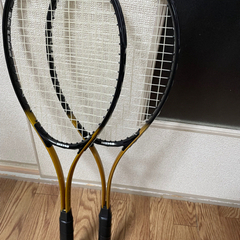 【ネット決済】軟式テニスラケット2個
