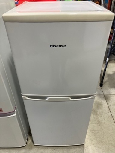 Hisense 106L 2ドア冷凍冷蔵庫 HR-B106JW 2014年製