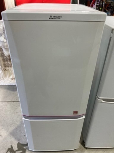 MITSUBISHI 146L 2ドア冷凍冷蔵庫 MR-P15EY-KP 2015年製
