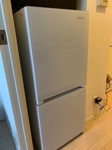 ハイセンス冷蔵庫134L 2年使用
