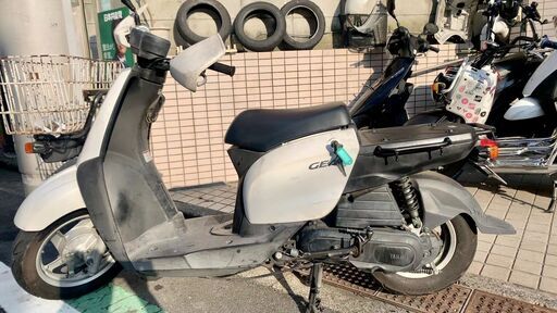 東京大塚発ヤマハのギアーUA06J-105…現役バイク自賠責付き試乗も可能、乗って帰れます！