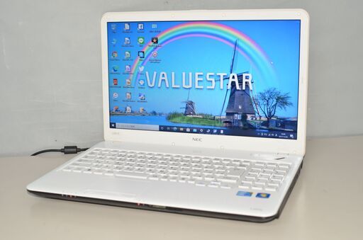 中古ノートパソコン Windows10+office NEC LS350/D core i3/大容量HDD750GB/4GB/HDMI/15.6インチ/無線内蔵/ブルーレイ/便利なソフト多数