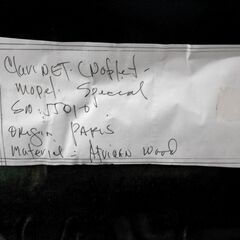 143/510 ノブレ ヴィンテージ クラリネット SPECIAL5501D【モノ市場