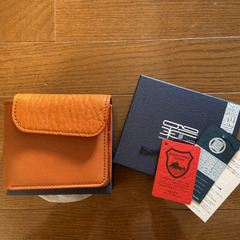 財布　日本製　二つ折り財布　本革　ブラウン　バケッタ　栃木レザー