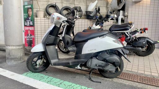 東京大塚発スズキレッツ　CA4AA　現役バイク自賠責付き試乗も可能、整備点検済み、乗って帰れます！