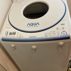 旧三洋電機　2010年アクア　洗濯乾燥機　洗濯9kg 乾燥5kg 