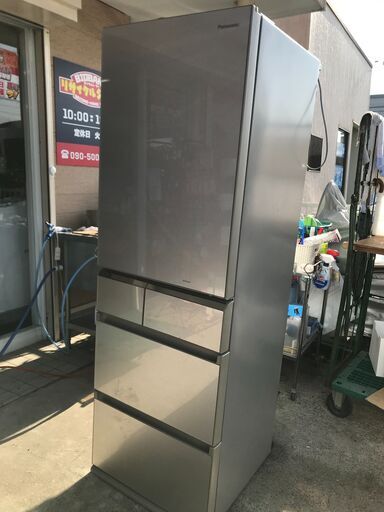 品質一番の パナソニック 冷蔵庫 NR－E430GVーN 426L 2015年製