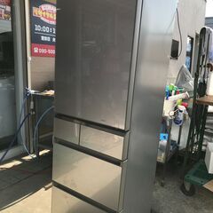 パナソニック　冷蔵庫　NR－E430GVーN　426L　2015年製　