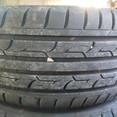 最終値下げ　70ノアで使用　18インチ　アルミ+夏タイヤ4本セット　まだまだ使えます