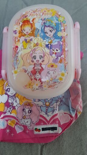 入園プリキュアお弁当箱デザートケースお弁当袋まとめて 地元 武蔵高萩のキッズ用品 その他 の中古あげます 譲ります ジモティーで不用品の処分