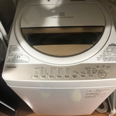 【ネット決済】TOSHIBA AW-6G5 洗濯機　（取りに来て...