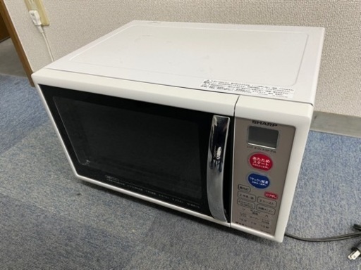 ■SHARP 電子レンジ 2015年製 オーブン機能付きレンジ 動作確認済み