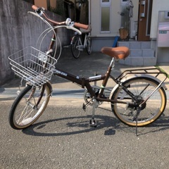 キャプテンスタッグ　折りたたみ自転車　FASTER 新品未使用　20インチ