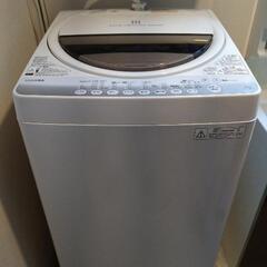 お話し中　TOSHIBA洗濯機6キロ　風乾燥付き